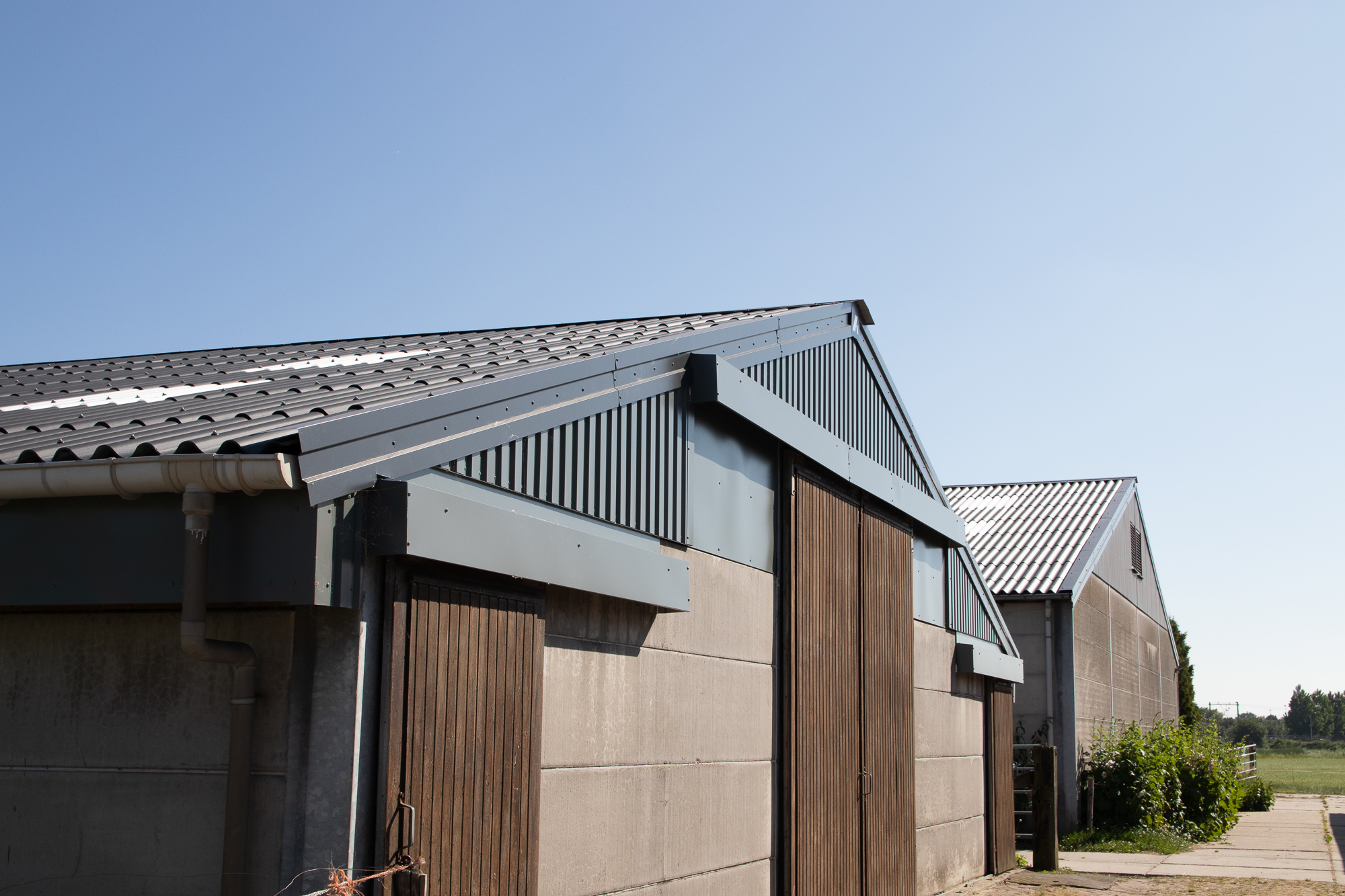 Zonnestroom van de boerderij