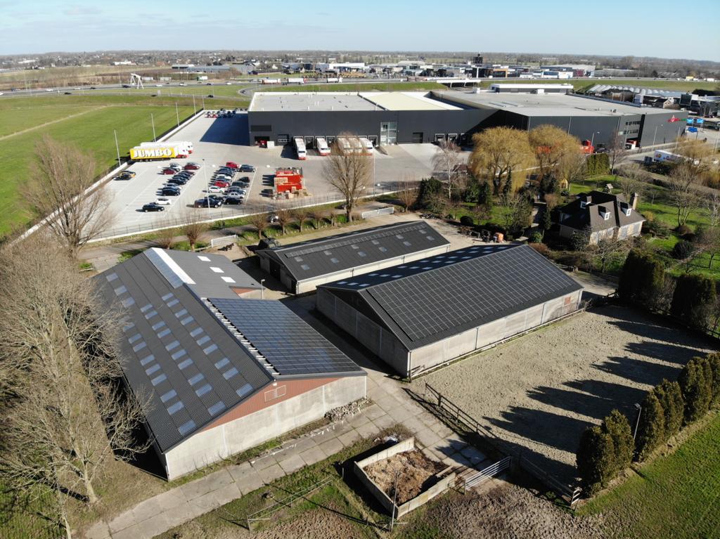 Onze zonnedakprojecten vanuit de lucht bekeken!