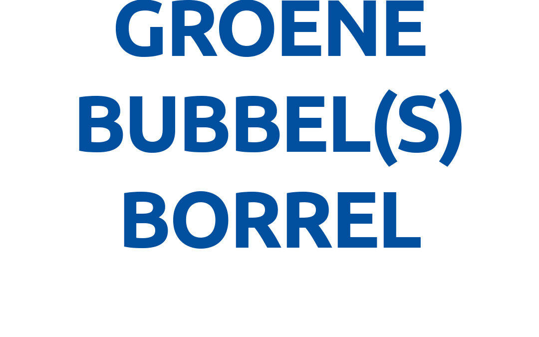 Groene Bubbels Borrel – Ontmoeten, inspireren, verduurzamen!