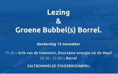 Presentatie: Krib van de Toekomst, duurzame energie uit de Waal!